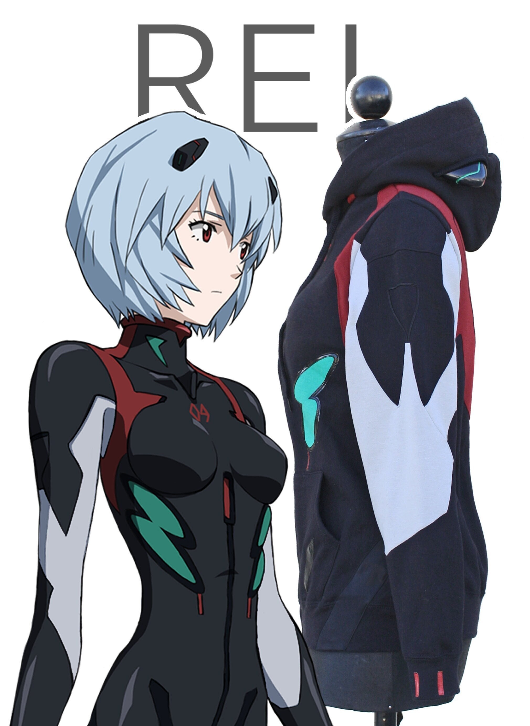 Otakool: Hooded Full Zip Sweatshirt Inspired by REI
