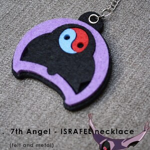 Naszyjniki EVANGELION „Seria ANIOŁY” 7th - ISRAFEL