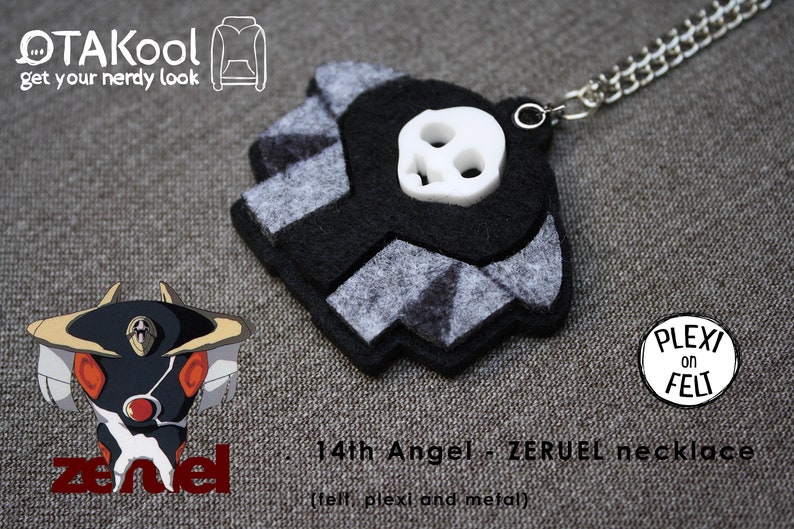 Naszyjniki EVANGELION „Seria ANIOŁY” 14th - ZERUEL