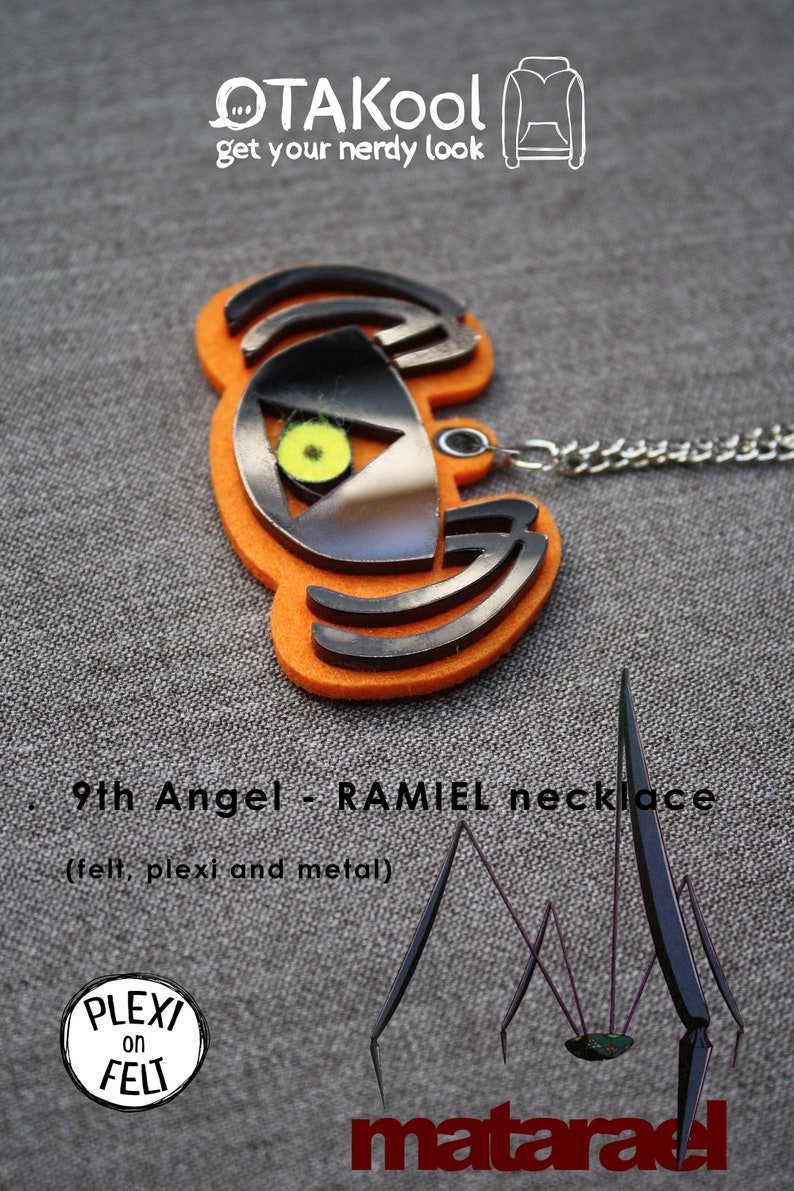 Naszyjniki EVANGELION „Seria ANIOŁY” 9th - MATARAEL