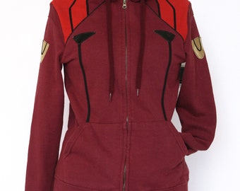 Otakool: Hooded Full Zip Sweatshirt Inspired by MISATO