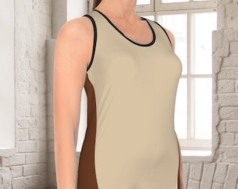 Dark Brown Chipmunk Essence Tank Top