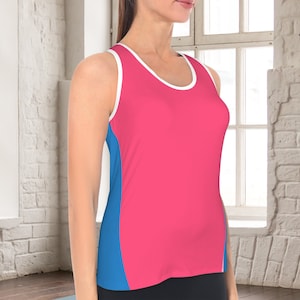 Sleeping Princess Pink and Blue Essence Tank Top