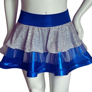 Light Blue Badass Bow Skirt