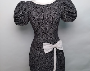 Vintage Morton Myles for the Warrens polka dot dress