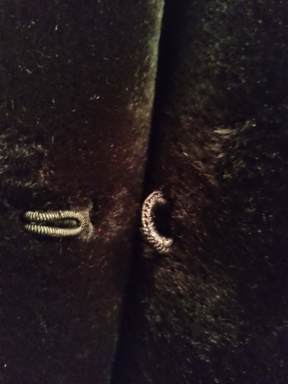 Jordache black faux fur jacket - image 2