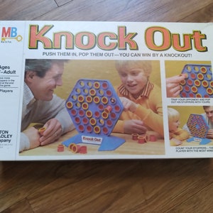 Vintage Milton Bradley game Knock Out