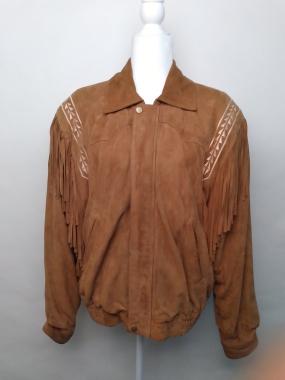 Vintage Scully soft brown leather jacket