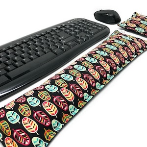 Ergonomic Keyboard and Mouse Wrist Rest Pad with Washable Cover:  Wrist Support