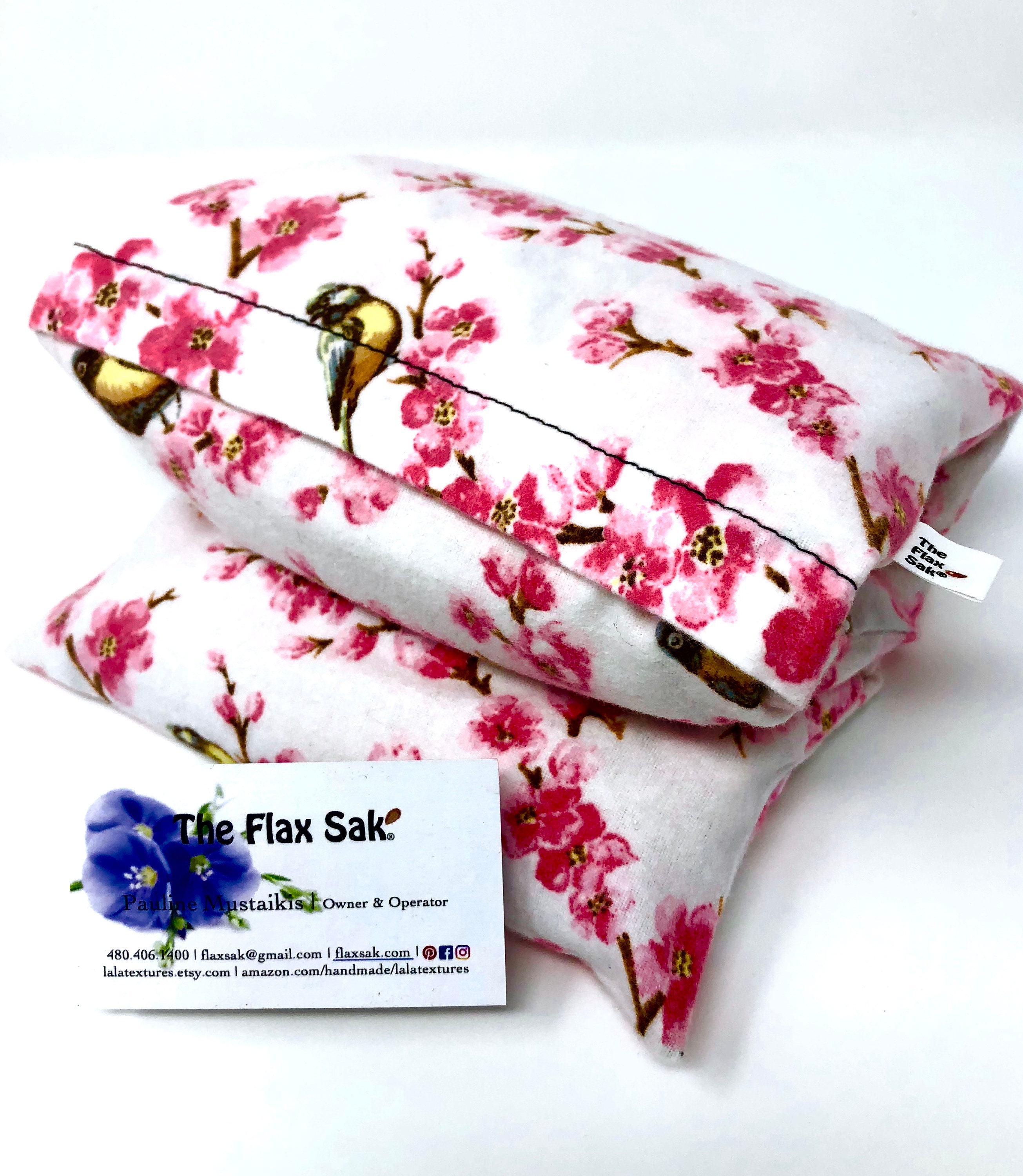 Flax Heating Pad Microwavable / Washable Flannel Cover Etsy