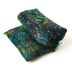 Flax Heating Pad, Microwavable, Hot Cold Pack, Batik Cotton Washable Covers, Pain Relief, Unique Gifts