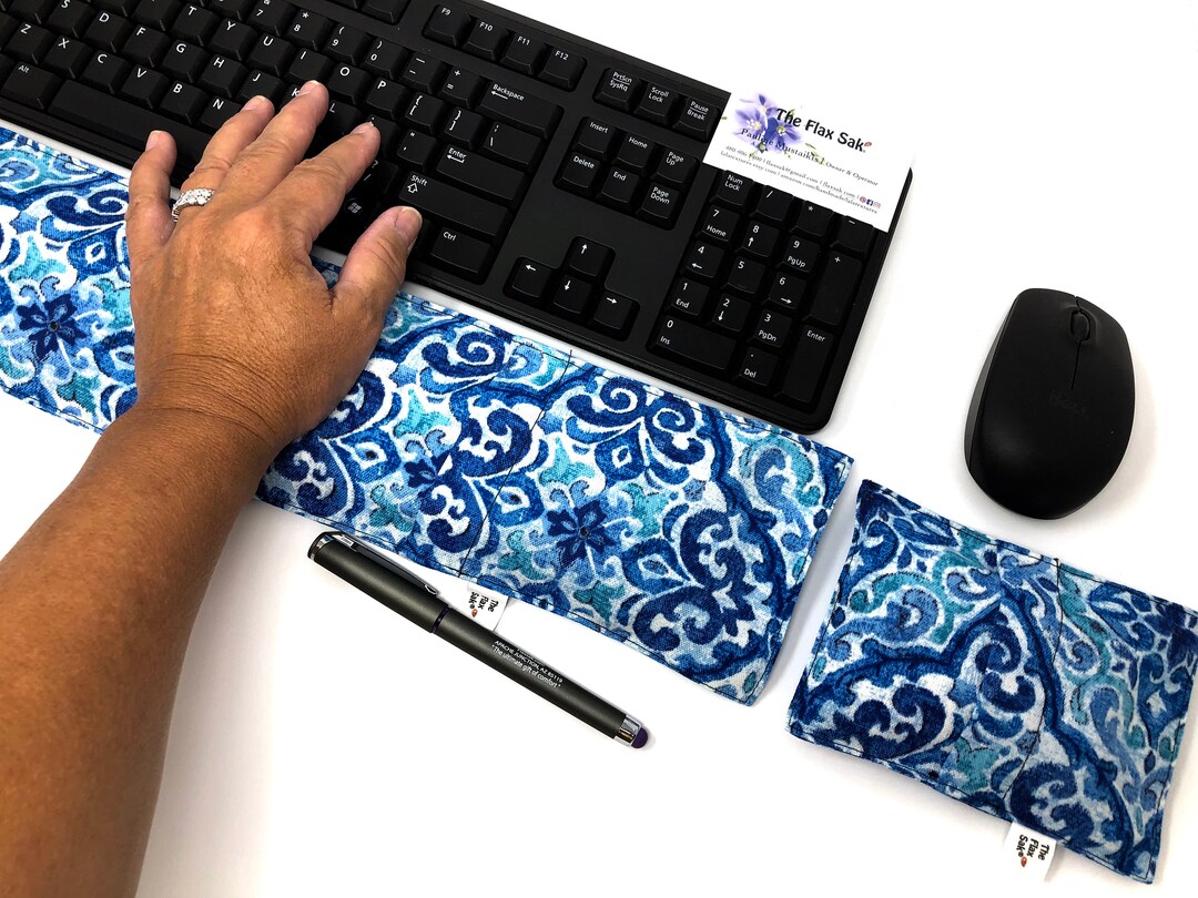 Ergonomic Keyboard Pad Mouse Pad With Removable Etsy