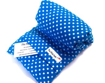 Microwave Flax Heating Pad - With Removable Washable cover - Large - Hot cold pack - gift for her