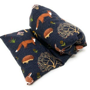 Flax Seed Heating Pad: Heat Therapy for Relaxation, Natural Pain Relief, Sore Muscles, Headaches