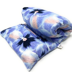 Microwave Heating Pad with cover, Microwave Neck Wrap, Flax Hot Cold Therapy, Florals that Last, Hot Cold Pack , Pain Relief, Tummy Pack
