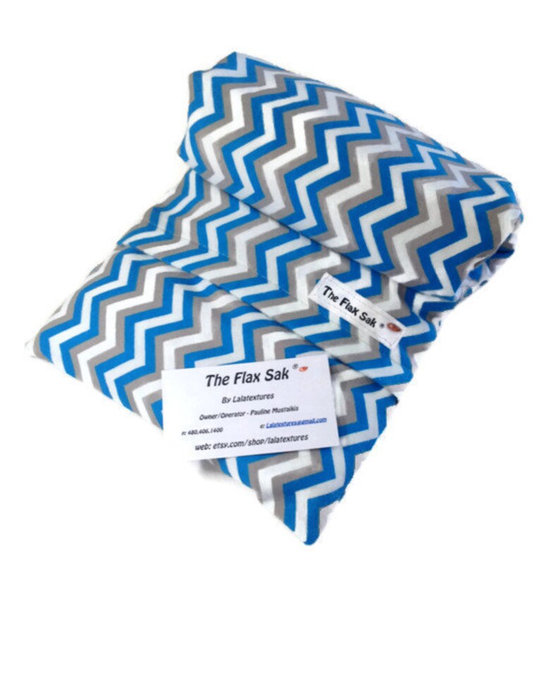 FLAX HEATING PAD Microwave Removable / Washable Flannel Etsy