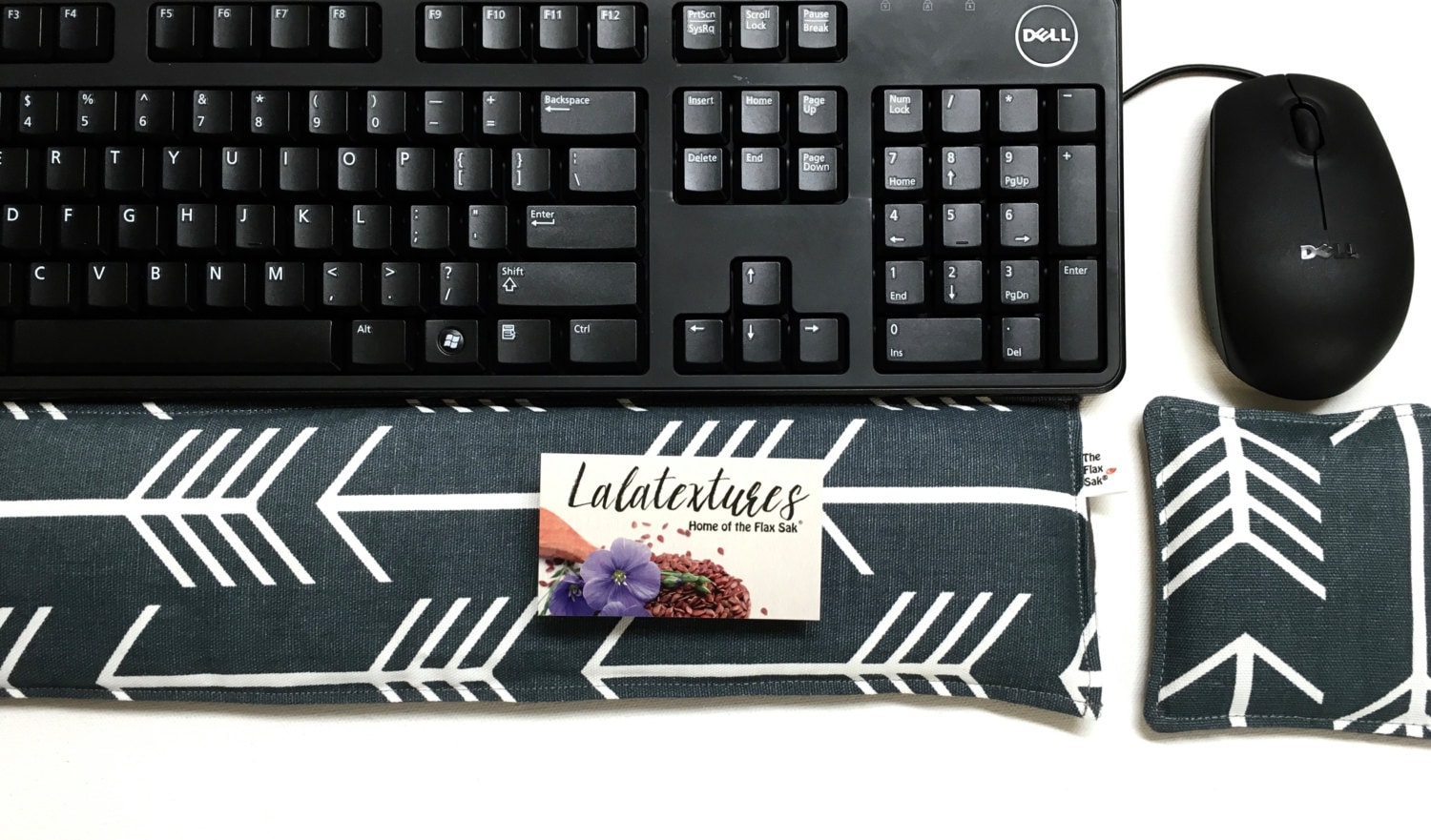 Ergonomic Keyboard Pad Mouse Pad -" With Removable Washable Cove…