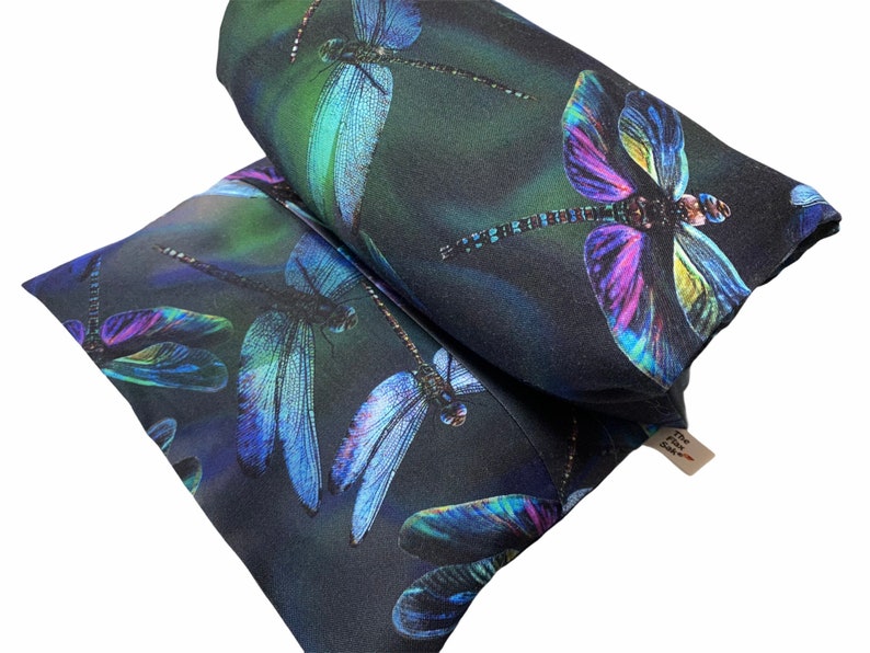 FLAX HEATING PAD Large 8 X 18 in Removable/washable Flannel Etsy