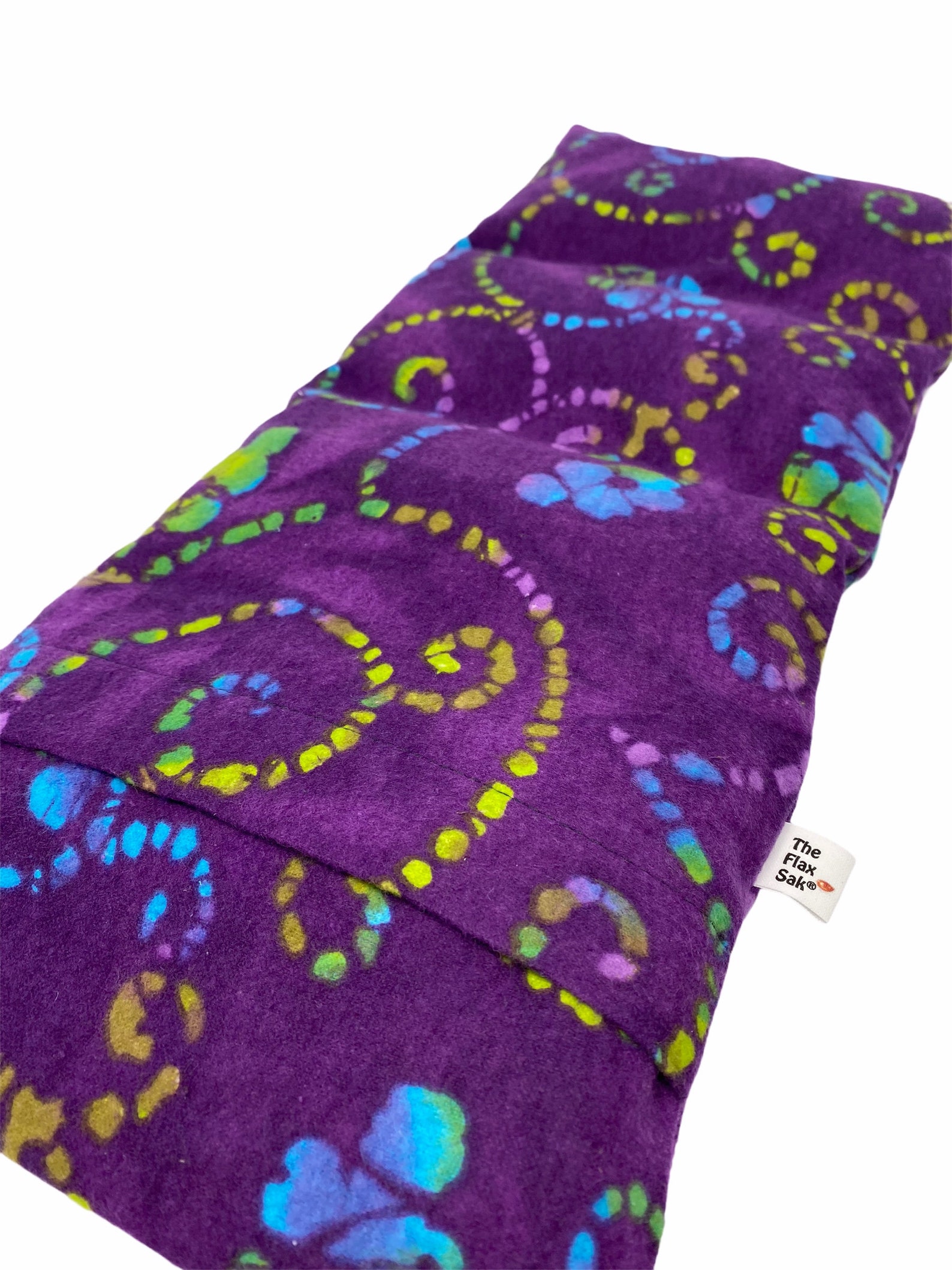 Microwave Flax HEATING PAD Large 8 X 18in Removable Flannel Etsy