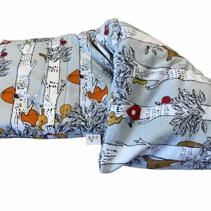 Microwave FLAX HEATING PAD,  Heat therapy,  Hot Cold Pack, brushed Flannel washable cover, Heating Pad for feet