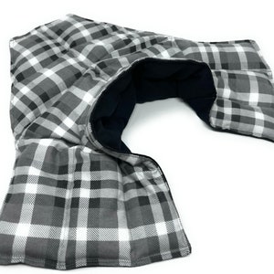 Heating Pad - Neck Shoulder Microwave Heat Pack - Flax Heating Wrap - HEATING Pad - Fibromyalgia - Arthritis Pain relief - Hot Cold pack