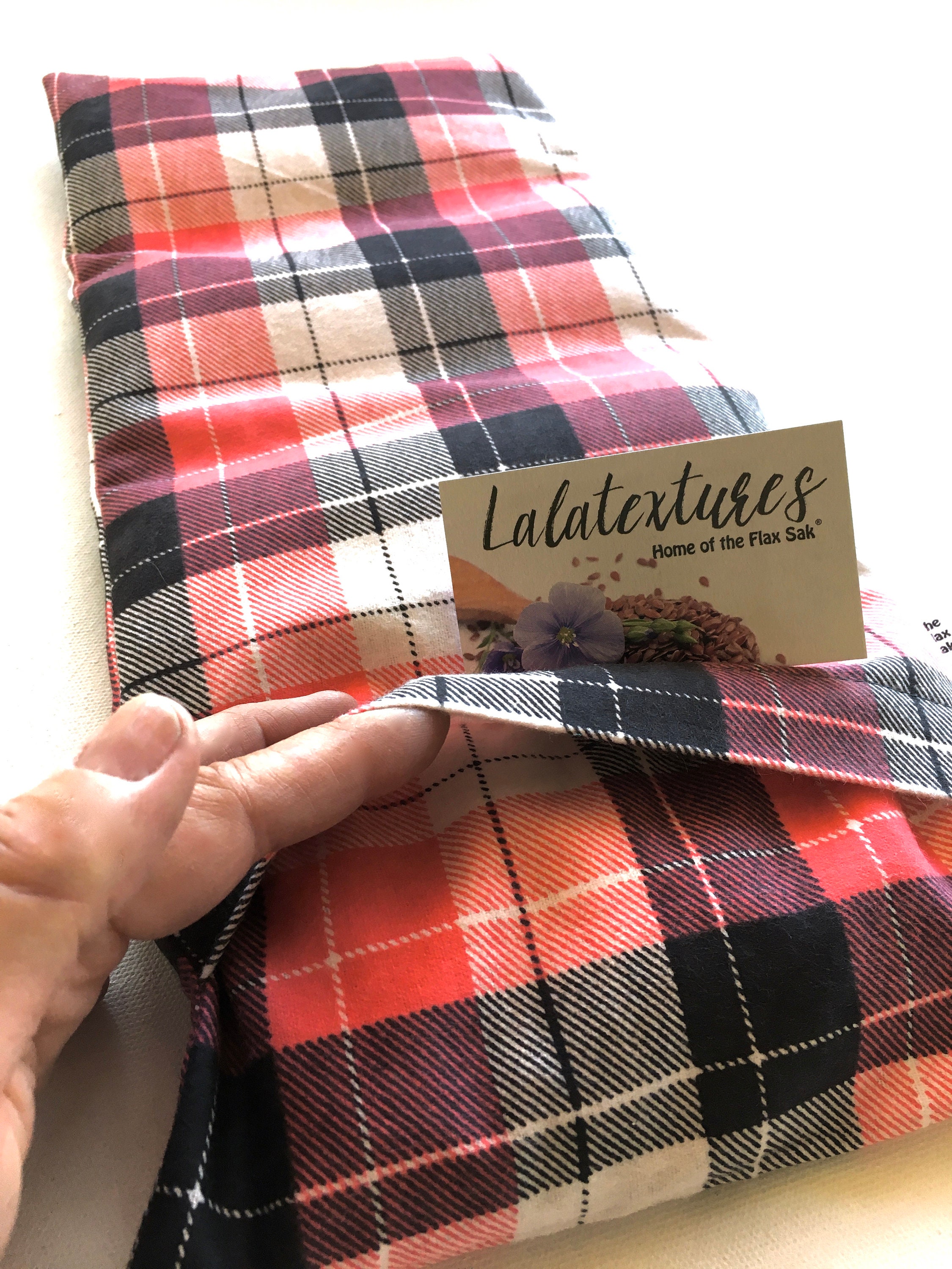 Large FLAX HEATING Pad, Microwave Heat neck Wrap, Hot Cold Therapy, H…