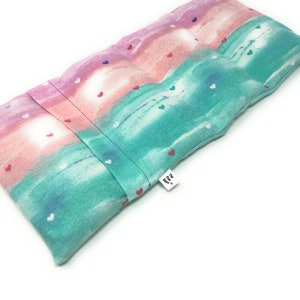 Large Flax Heating Pad: Washable Flannel Cover, Hot Cold Pack, Moist Heat