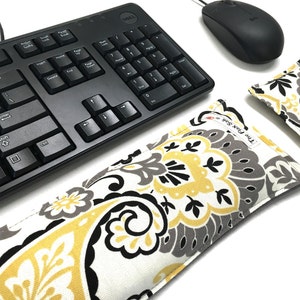 Keyboard Pad Mouse Pad -  Ergonomic Wrist Rest - Support Wrist Typing -Teacher Gift Ideas- Carpal Tunnel