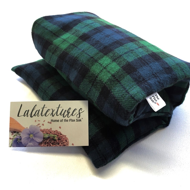 Microwave FLAX HEATING PAD Large 8 X 18 in Removable/washable Etsy