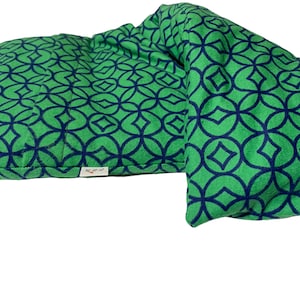 Flax heating Pad, Microwavable / Washable Flannel cover, , hot cold pack, Flax Pillow, Natural Pain Relief, Warm Hugs, Birthday gift