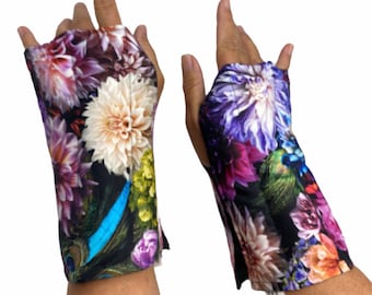1 Wrist and hand heat wrap, All Flax, Carpal tunnel relief, wrist and hand heating mitt for arthritis , typing and knitting relief