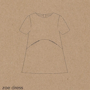 Zoe Dress - Two stitches Patterns - PDF pattern