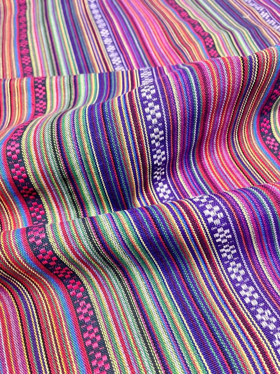 Stripe Ethnic Fabric 