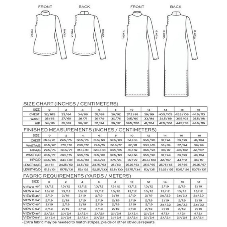 Nikko Dress Top True Bias Sewing Patterns | Etsy