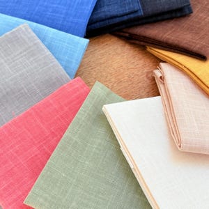 Sashiko Embroidery Cloth - Uneven Dyed Cotton for Sashiko Stitching - Fat Quarters - Colour Options!
