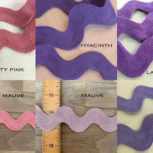 Jumbo Ric Rac - 23mm - by the Metre - All the Colours! - Etsy