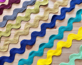 Jumbo Ric Rac - 23mm - by the metre - All the colours!