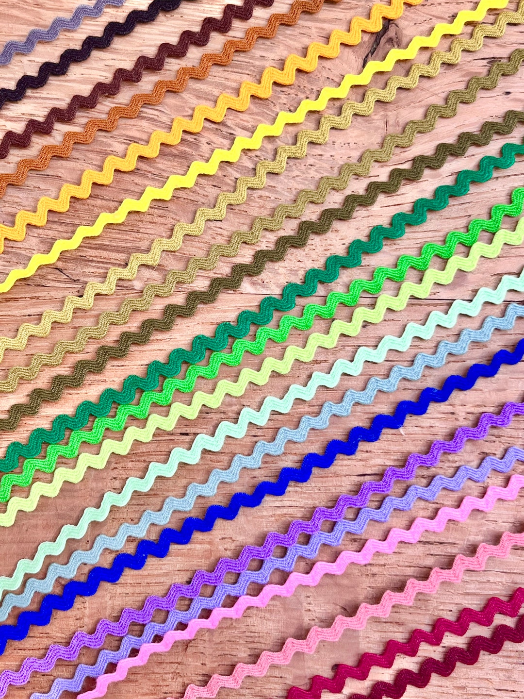 Mini Ric Rac - 3mm - by the Metre - All the Colours! - Etsy