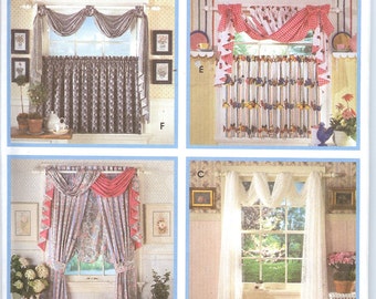 Simplicity 9771 UNCUT pattern for designing your own window treatments  ID464