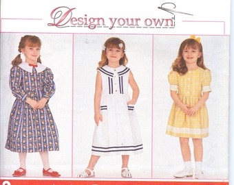 Simplicity 8160  Child's Dress 9 Great Looks ONE simple pattern  ID194