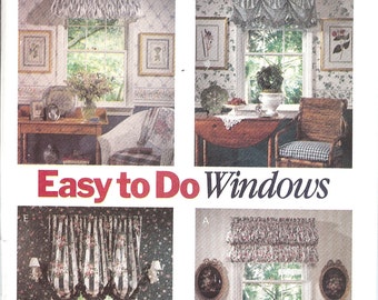 Butterick 6032  Easy To Do Windows  Waverly  Easy to do patterns  ID477