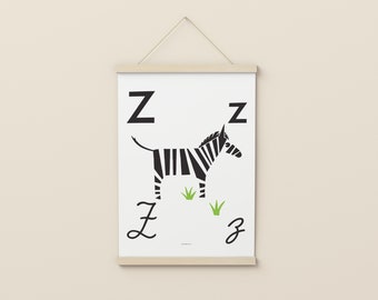Z is for ZEBRA WINDSOCK craft kit