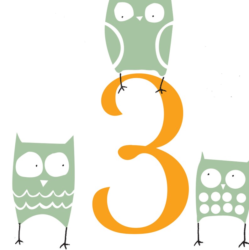 One To Ten Numbers Print Printable Wall Art Etsy