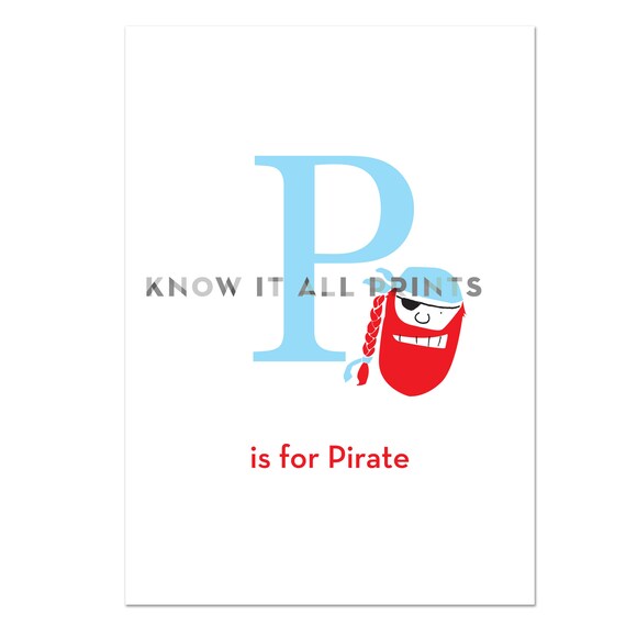 Letter P Alphabet Print Letter Poster For Nursery Kids Name Etsy
