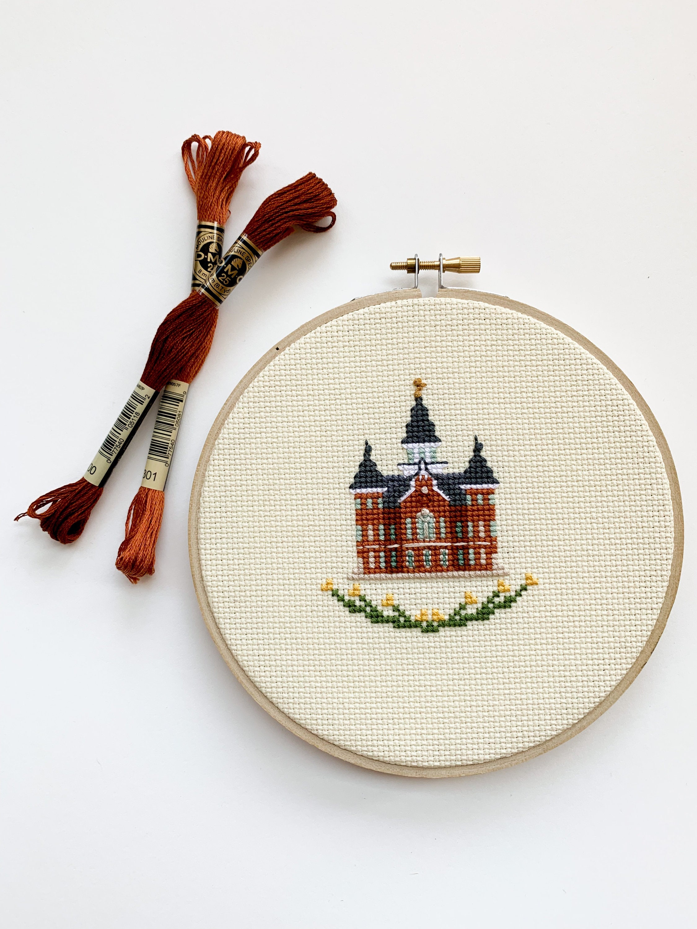 Provo City Center Temple Cross Stitch Pattern Lds Temple Art Etsy