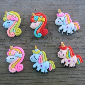 Colorful Unicorn Needle Minder, Unicorn Needle Minder, Rainbow Needle Minder, Needle Minder, Magnetic Needle Minder, Cross Stitch Supplies