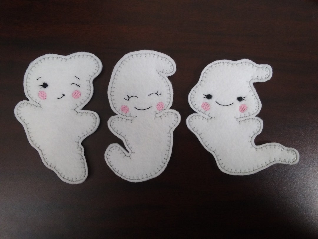 Ghost Magnets Felt Ghost Fridge Magnets, Ghost Fridge Magnets, Halloween Fridge ...