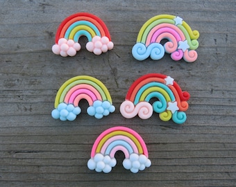 Colorful Rainbow Needle Minder, Rainbow Needle Minder, Needle Minder, Magnetic Needle Minder, Cross Stitch Supplies, Colorful, Rainbows