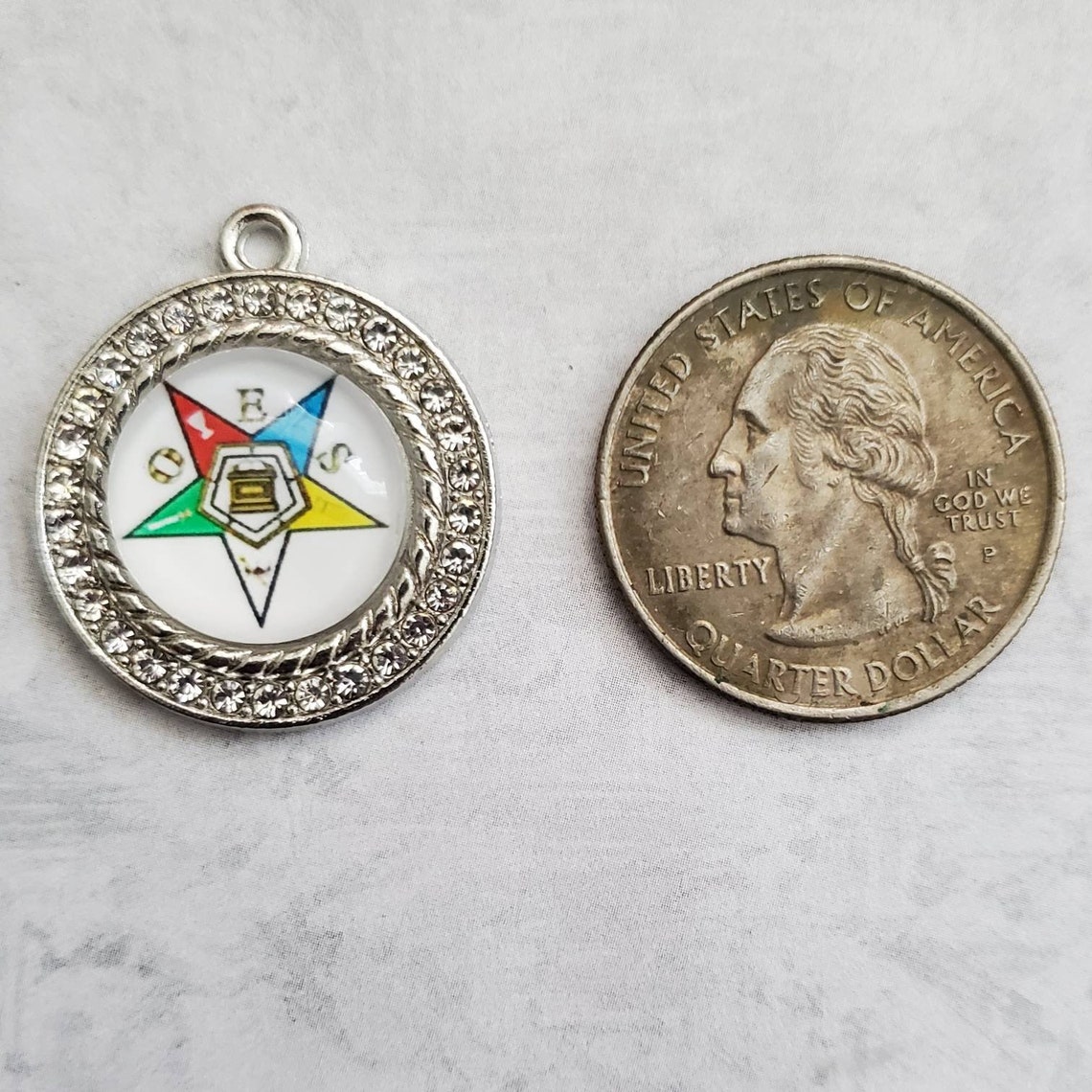 Eastern Star Charm Bracelet OES Jewelry Religious Jewelry Etsy