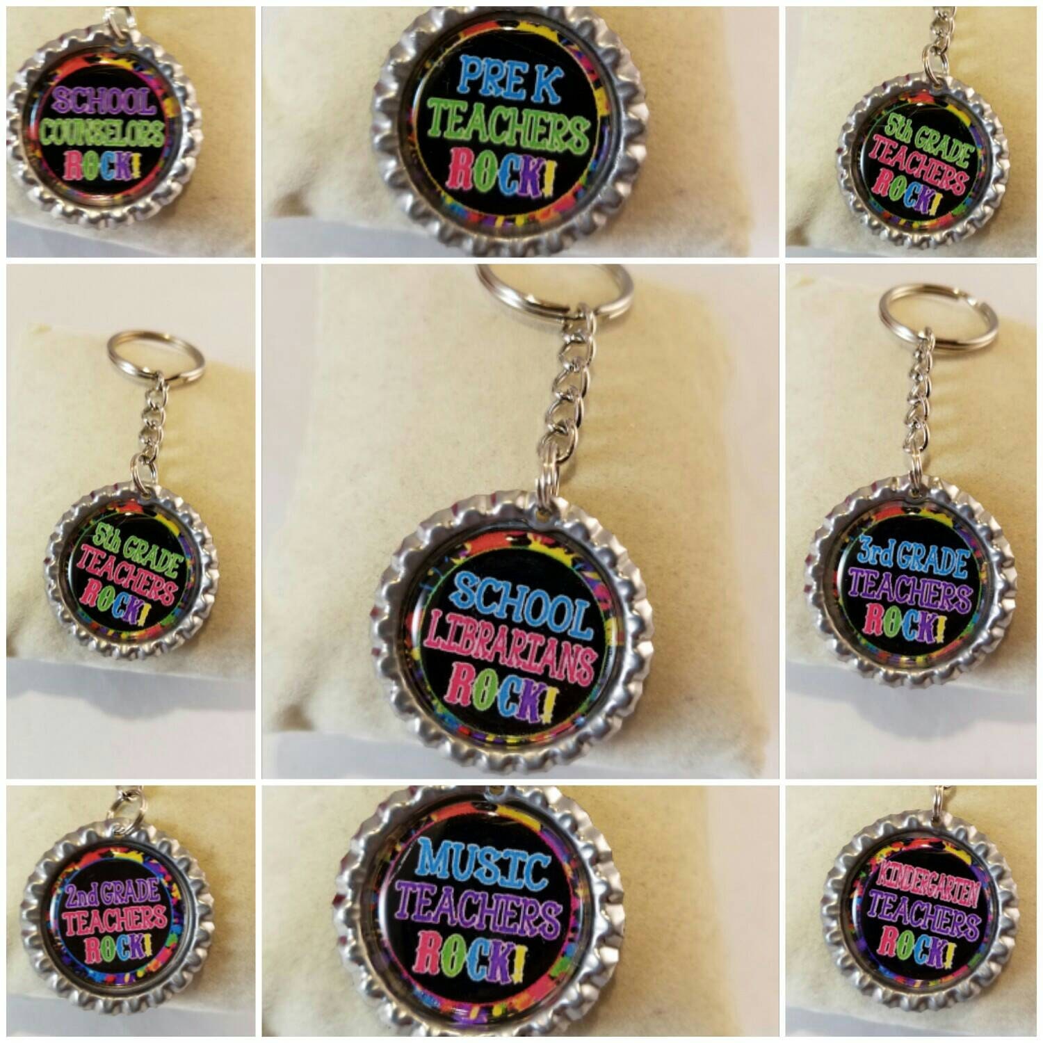 Teacher Gift Keychain Accessories Teachers Aide Counselor Etsy